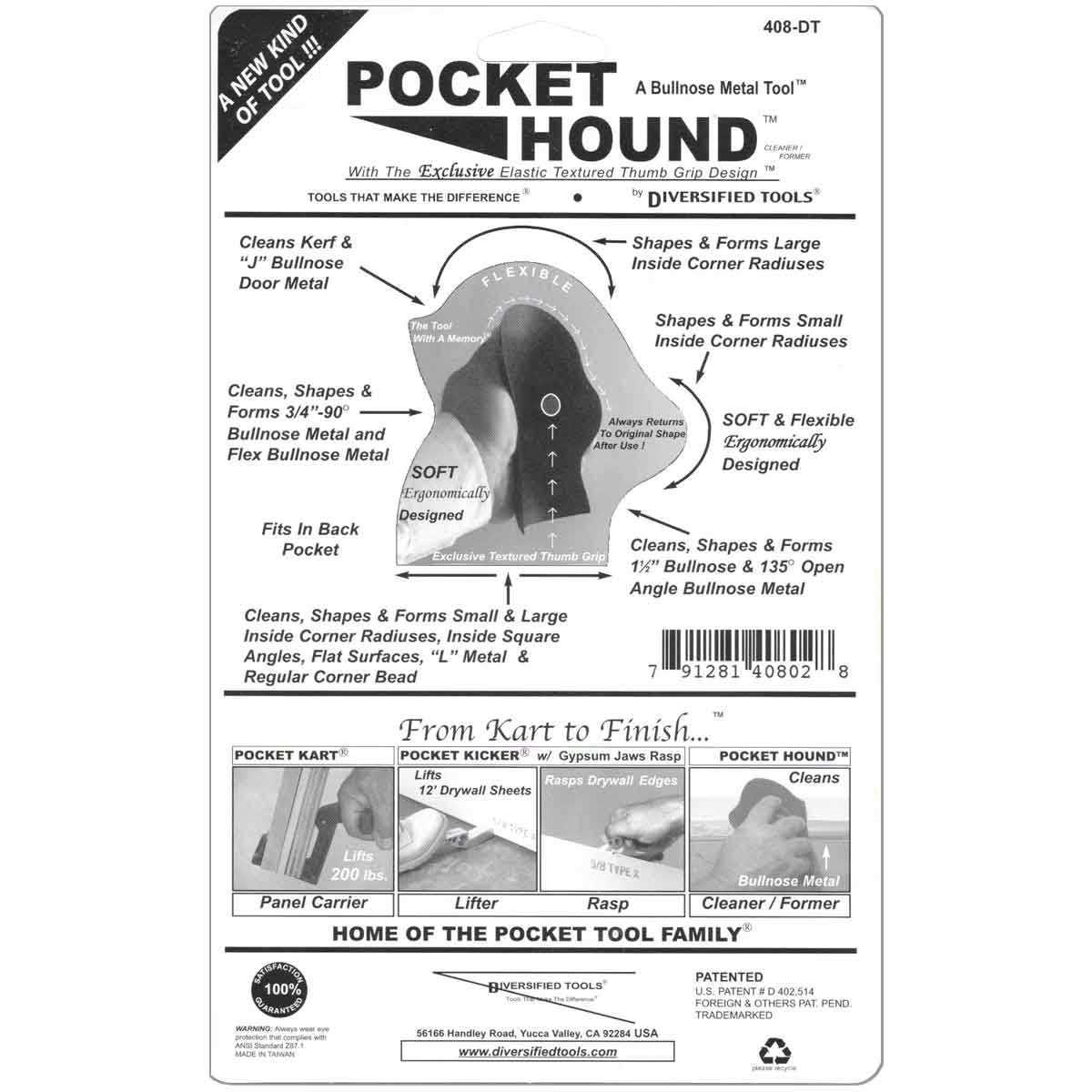 Pocket Hound Drywall Finisher